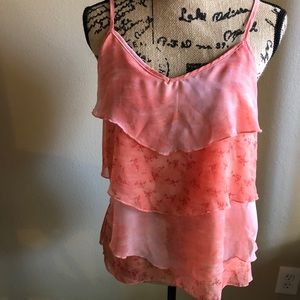 🍾 3/$25 Selena Gomez Ruffle Tiered Tank Top